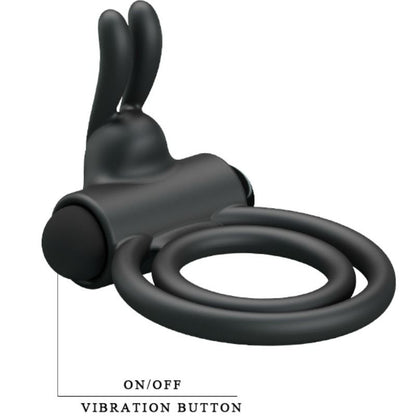 PRETTY LOVE - OSMOND SILICONE VIBRATOR RING - 8