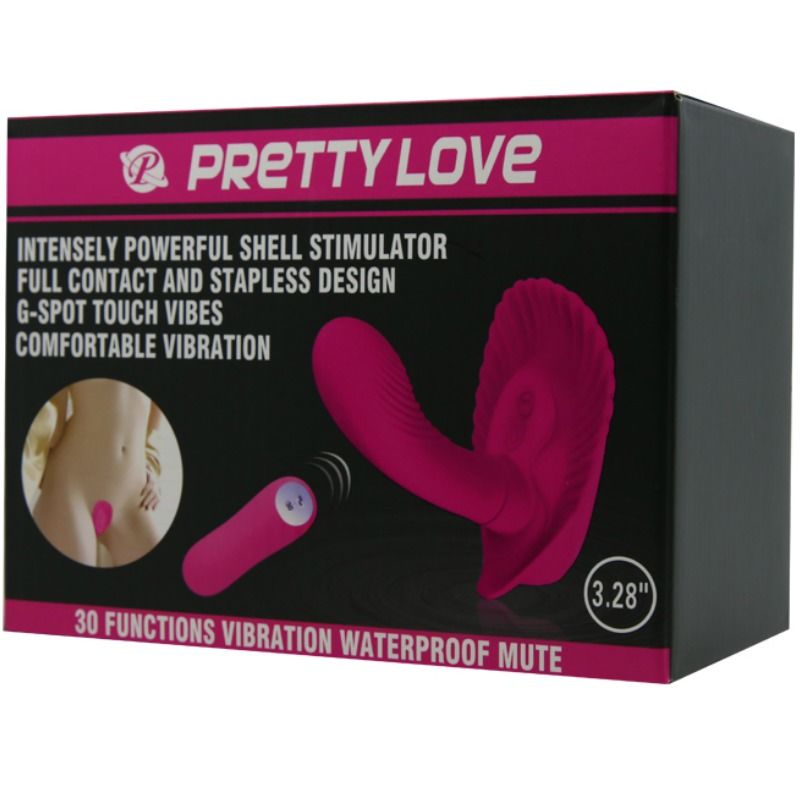 PRETTY LOVE - STIMULATING REMOTE CONTROL SHELL