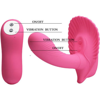 PRETTY LOVE - STIMULATING REMOTE CONTROL SHELL