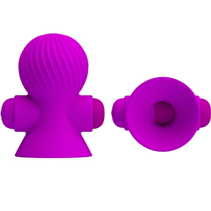 PRETTY LOVE - NIPPLE STIMULATORS 12M LILAC VIBRATION - 6