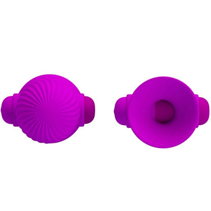 PRETTY LOVE - NIPPLE STIMULATOR 12 VIBRATION MODES LILAC