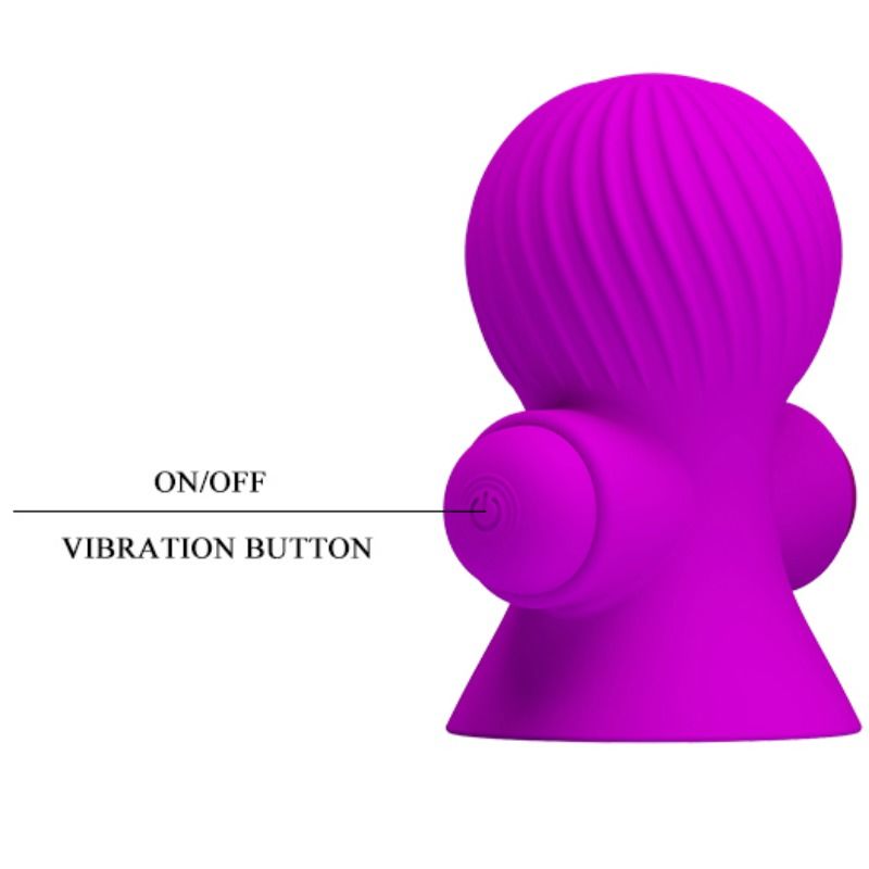 PRETTY LOVE - NIPPLE STIMULATOR 12 VIBRATION MODES LILAC