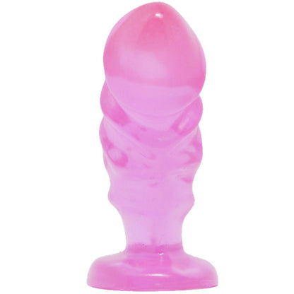 BAILE - UNISEX ANAL PLUG WITH PINK SUCTION CUP - 2