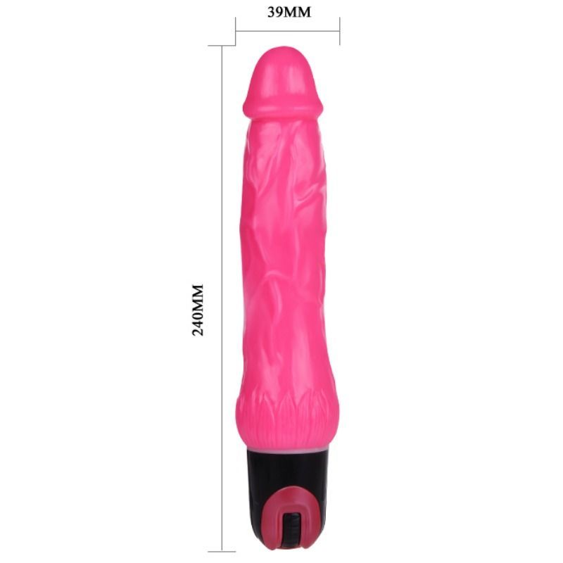 BAILE - DAAPLY PLEASURE MULTISPEED VIBRATOR PURPLE - 4