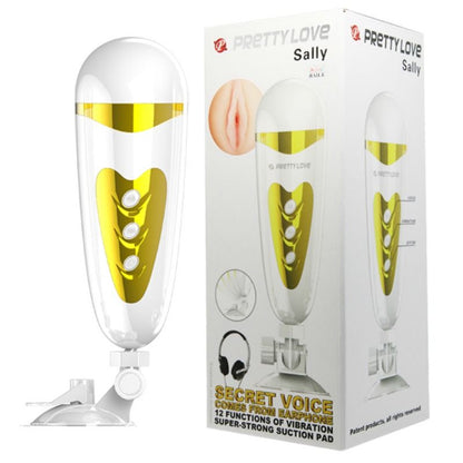 PRETTY LOVE - SALLY MASTURBATOR VIBRATION AND SOUND - 6