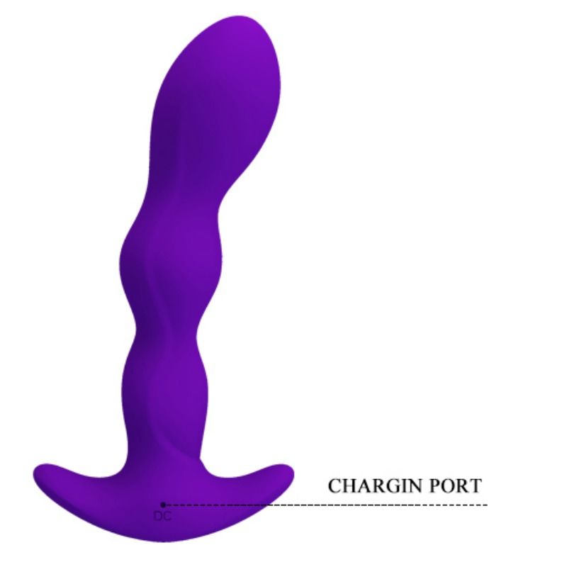 PRETTY LOVE - ANAL MASSAGER 12 LILAC VIBRATION MODES - 8