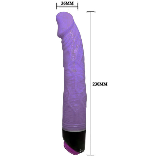 BAILE - ADOUR CLUB REALISTIC VIBRATOR 23 CM LILAC - 1