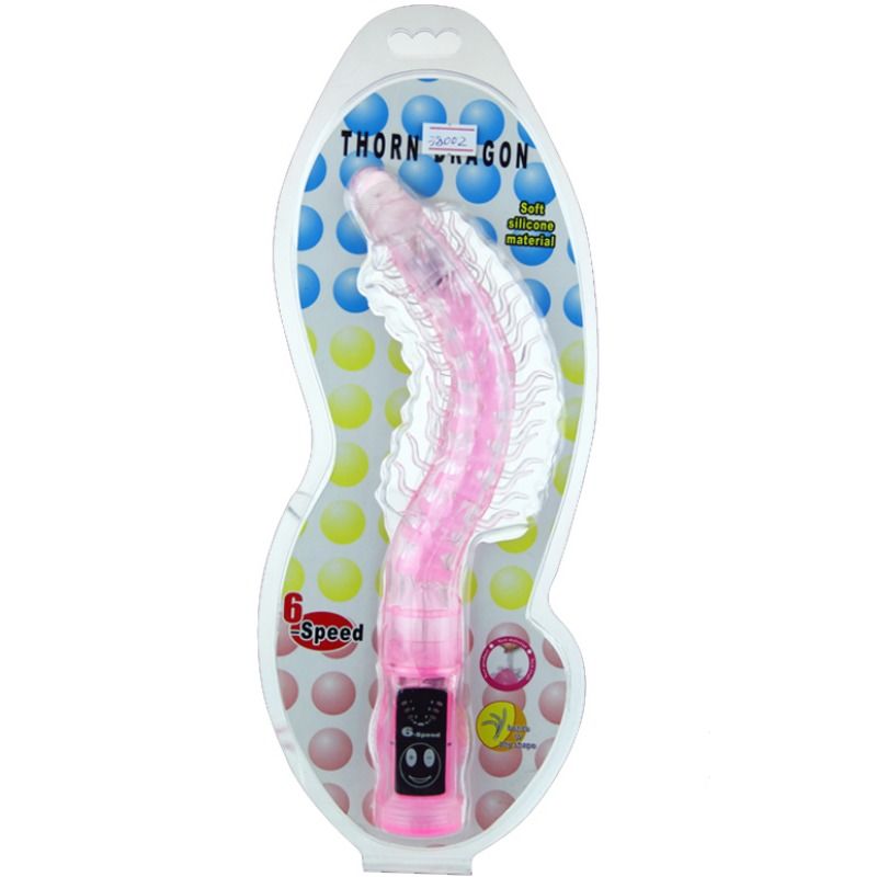 BAILE - THORN VIBRATOR PINK STIMULATOR - 2