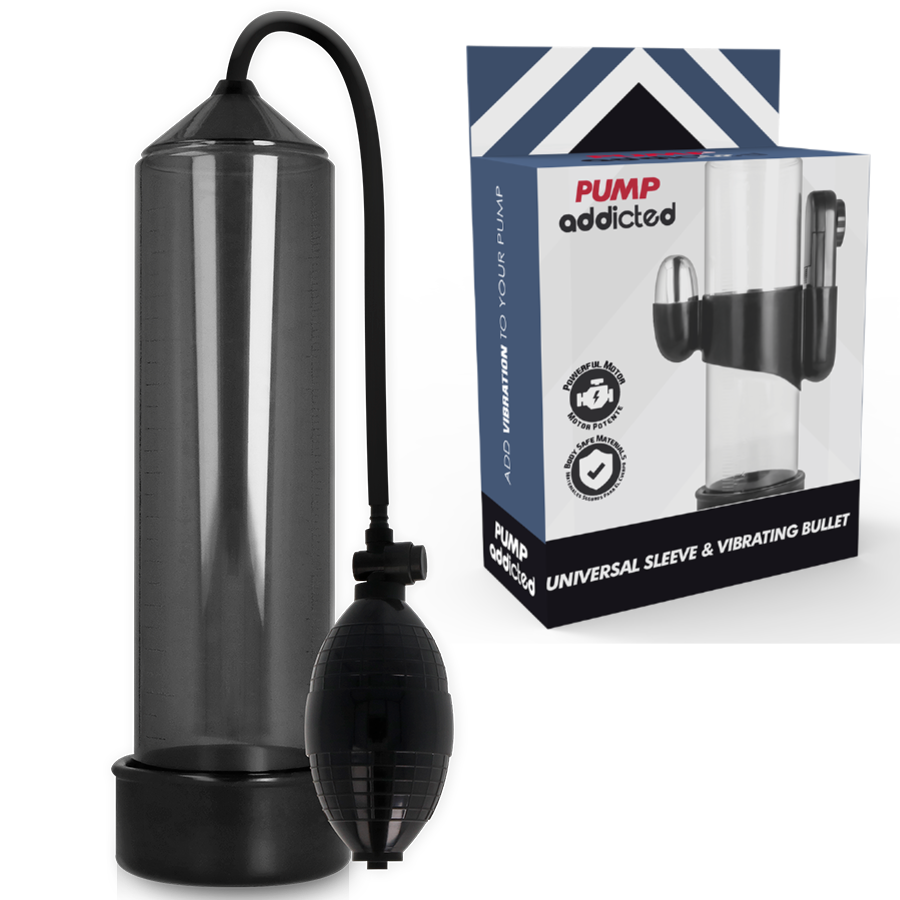 PUMP ADDICTED - RX3 BLACK VIBRATOR - 1