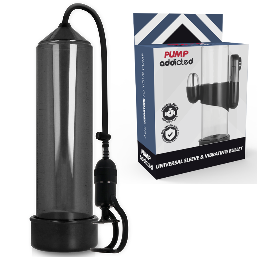 PUMP ADDICTED - RX5 BLACK VIBRATOR - 1
