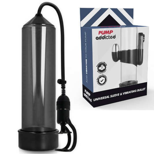 PUMP ADDICTED - RX5 BLACK VIBRATOR - 1