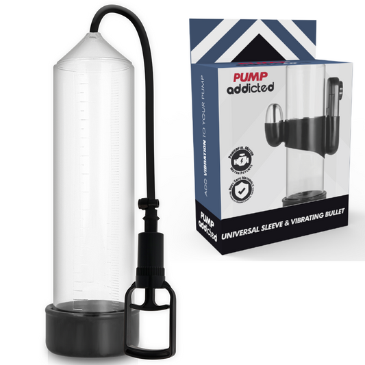 PUMP ADDICTED - RX7 TRANSPARENT VIBRATOR - 1