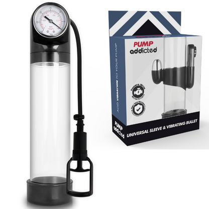 PUMP ADDICTED - RX9 TRANSPARENT VIBRATOR - 2