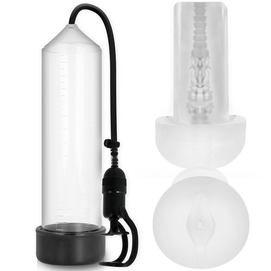 PUMP ADDICTED - RX5 TRANSPARENT WITH MASTURBATOR - 1