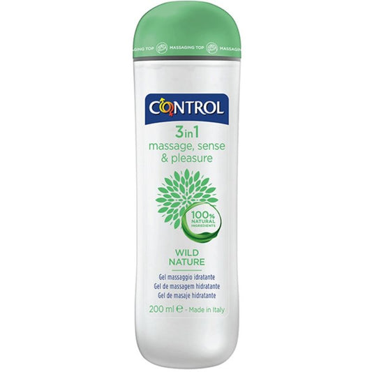 CONTROL - WILD NATURE GEL MASAJE 3 EN 1 200 ML - 1
