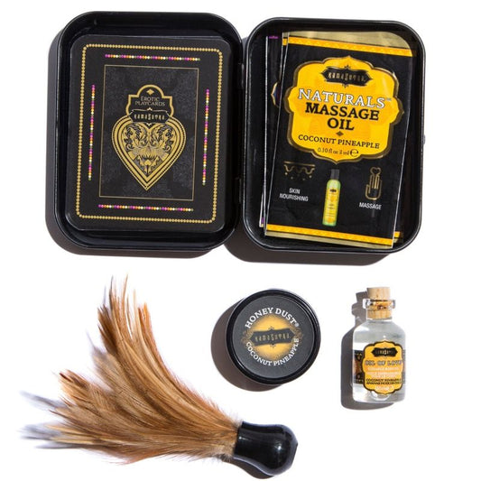 KAMASUTRA - WEEKENDER TIN KIT COCONUT AND PINEAPPLE - 1