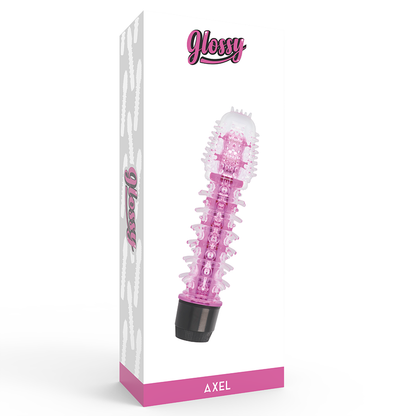 GLOSSY - AXEL VIBRATOR PINK - 4