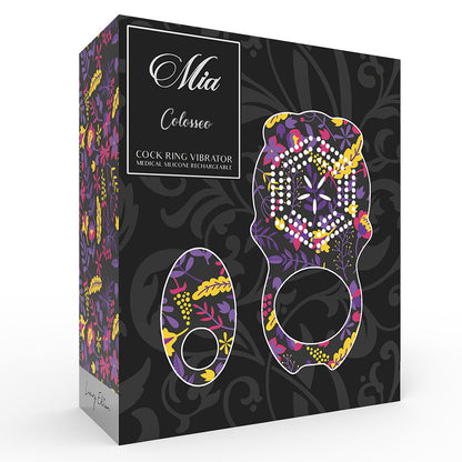 MIA  - COLOSSEO COCK RING REMOTE CONTROL BLACK - 6