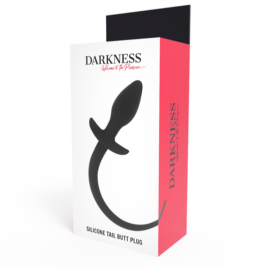 DARKNESS - ANAL PLUG 28 CM BLACK SILICONE - 1