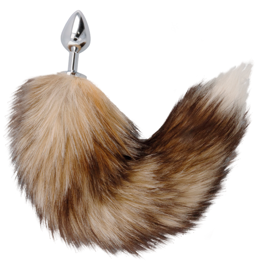 DARKNESS - TAIL BUTT PLUG SILVER - 1