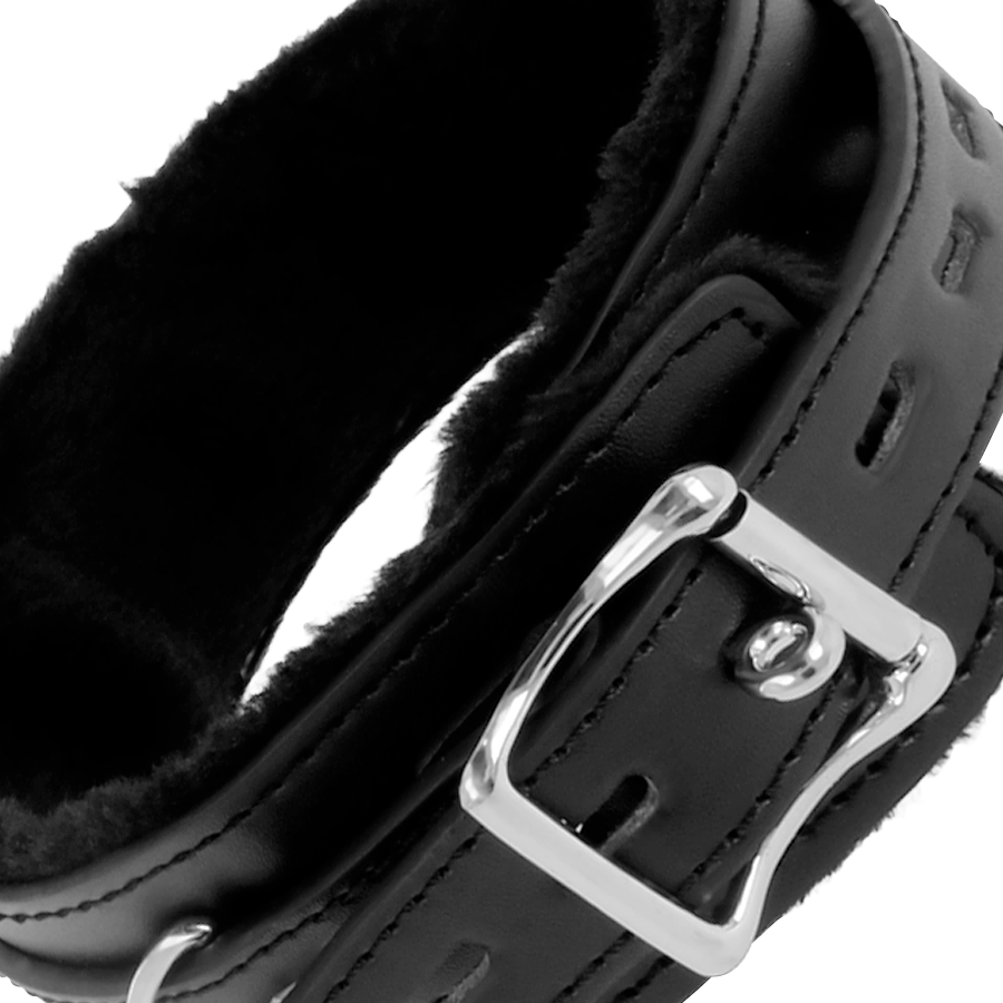 DARKNESS - COMFORTABLE POSTURE NECKLACE WITH LEATHER CHAIN - 5