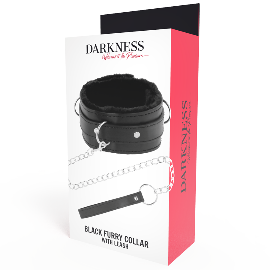 DARKNESS - COMFORTABLE POSTURE NECKLACE WITH LEATHER CHAIN - 4