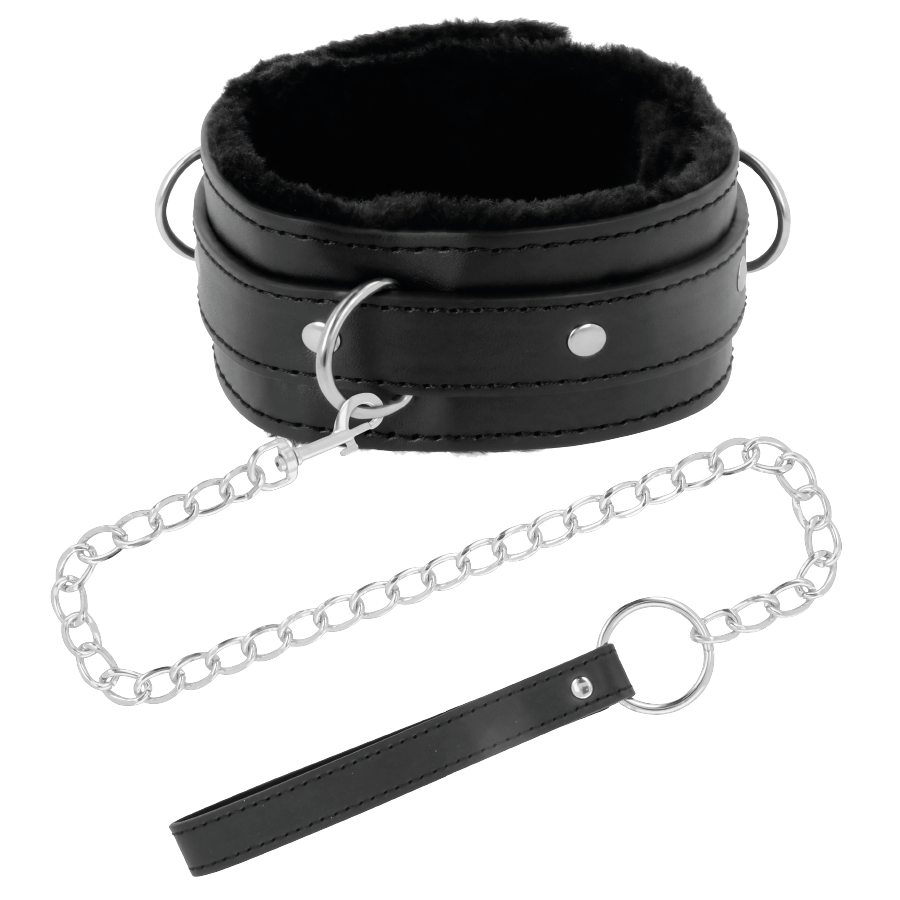 DARKNESS - COMFORTABLE POSTURE NECKLACE WITH LEATHER CHAIN - 6