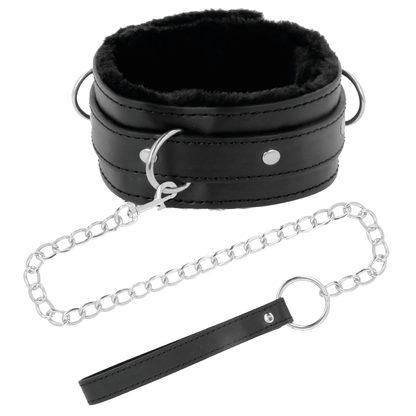 DARKNESS - COMFORTABLE POSTURE NECKLACE WITH LEATHER CHAIN - 6