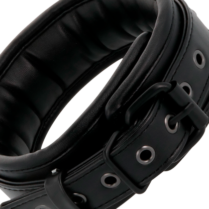 DARKNESS - BLACK NECKLACE WITH CHAIN - 1