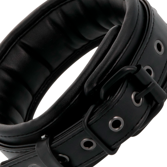 DARKNESS - BLACK NECKLACE WITH CHAIN - 1