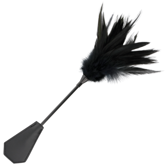 DARKNESS - BLACK FEATHER WHIP - 1