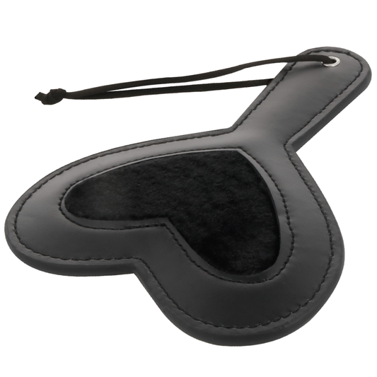 DARKNESS - BLACK FETISH LOVE VELOR PADDLE - 1