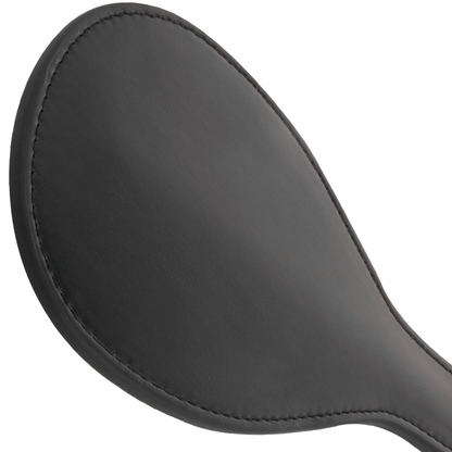 DARKNESS - ROUNDED BLACK FETISH PADDLE - 3