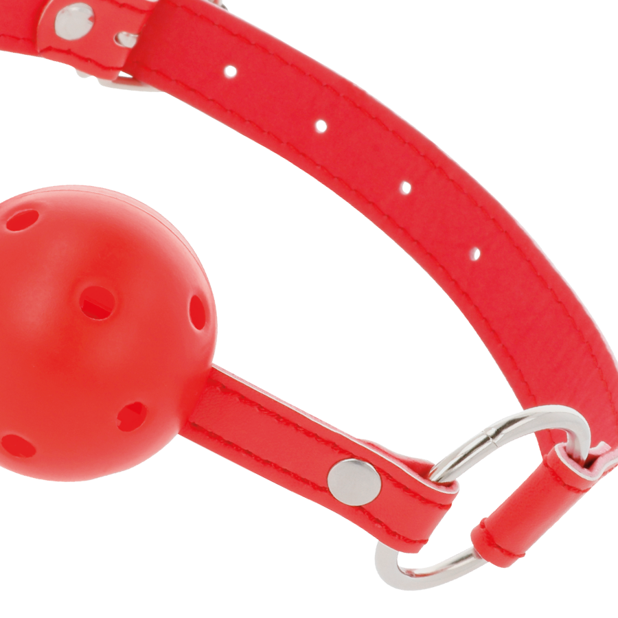 DARKNESS - RED BREATHABLE GAG - 2