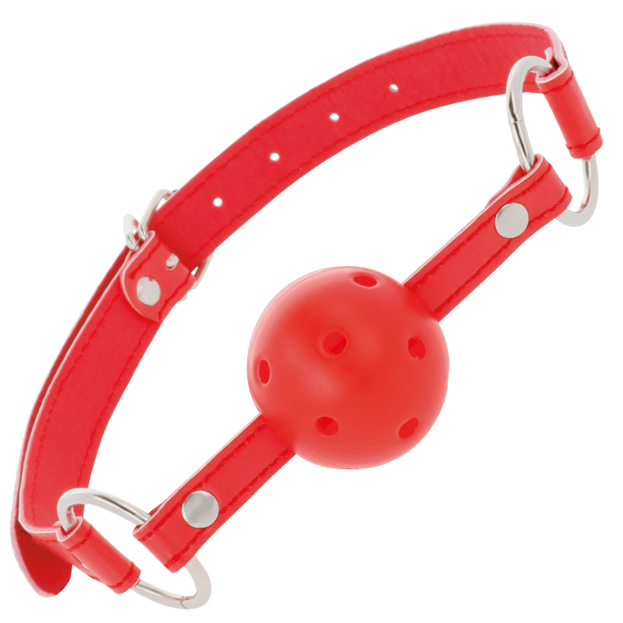 DARKNESS - RED BREATHABLE GAG - 4