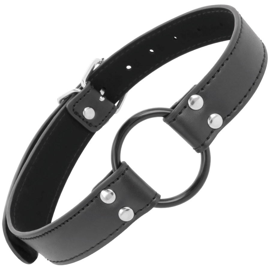 DARKNESS - GAG WITH RING DIAMETER 3.6 CM - 2