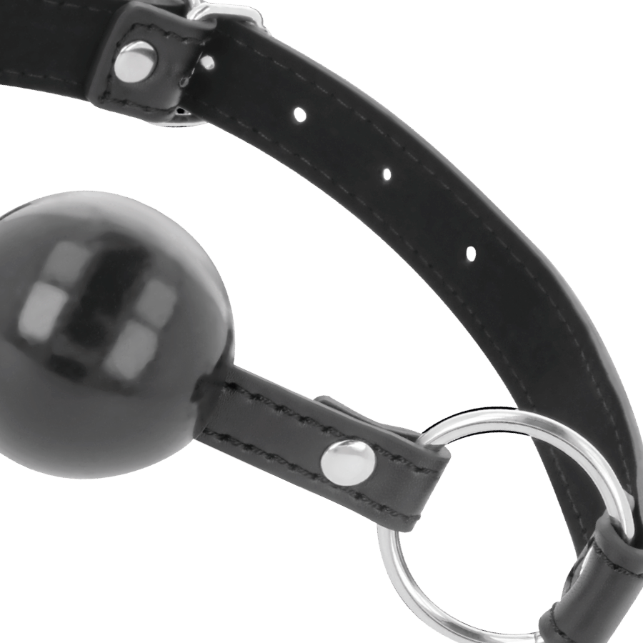 DARKNESS - BLACK BALL GAG - 4