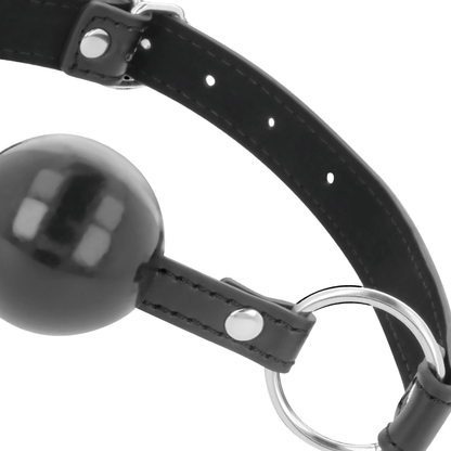DARKNESS - BLACK BALL GAG - 4
