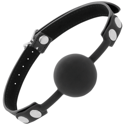 DARKNESS - BLACK SILICONE GAG - 4