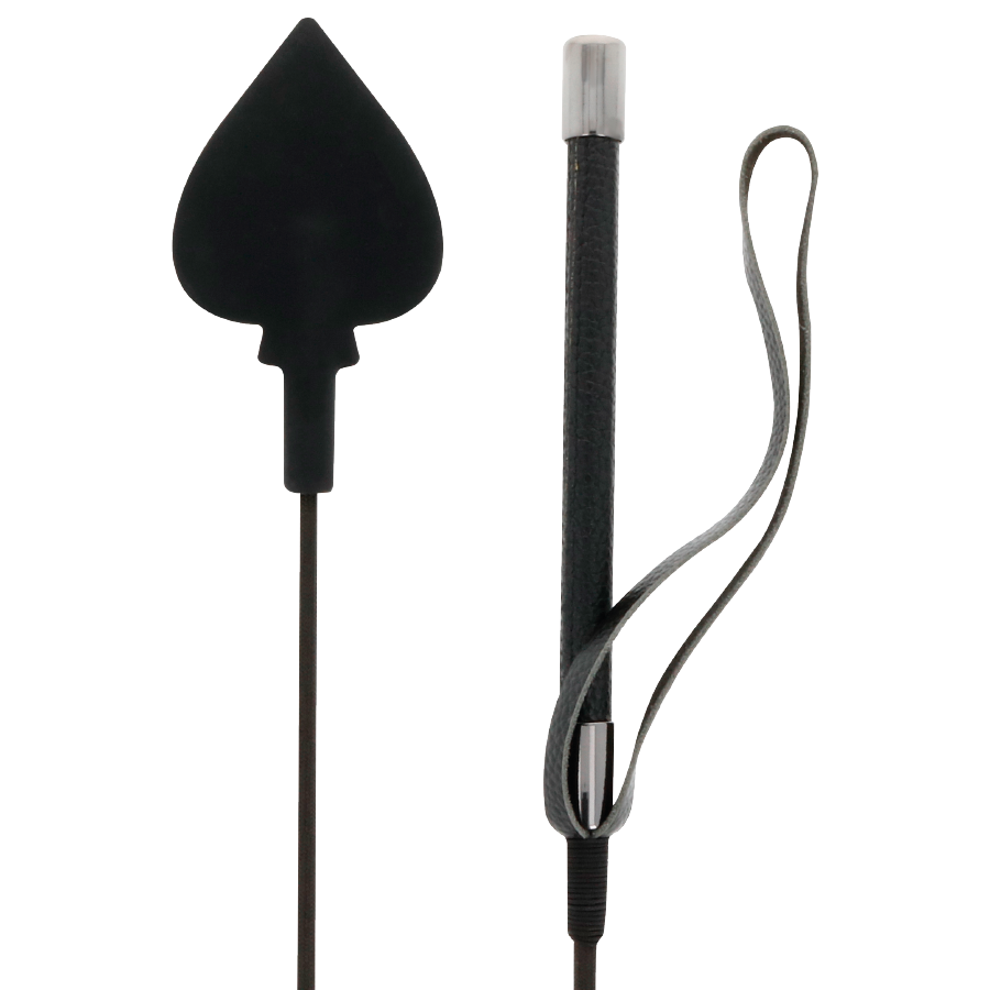 DARKNESS - BLACK SILICONE WHIP 60CM - 2