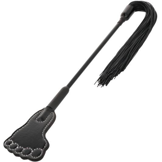 DARKNESS - FETISH CROP AND BLACK WHIP - 1