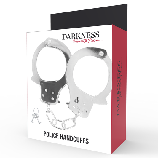 DARKNESS - METAL HANDCUFFS WITH KEYS - 1