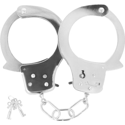 DARKNESS - METAL ANKLE HANDCUFFS WITH KEYS - 1