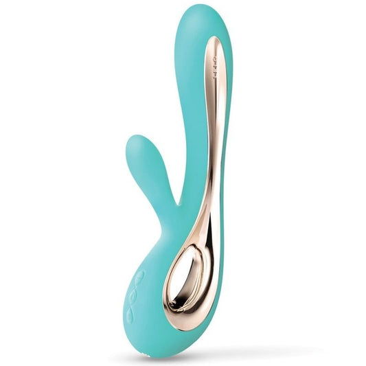 LELO - SORAYA 2 RABBIT AQUA GREEN VIBRATOR - 1