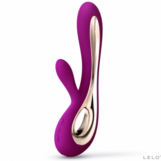 LELO - SORAYA 2 RABBIT PURPLE VIBRATOR - 1