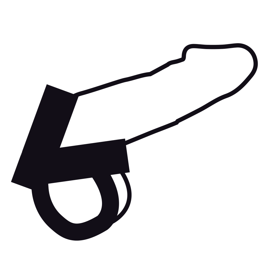 DARKNESS - SKIN RING FOR PENIS AND TESTICLES - 4