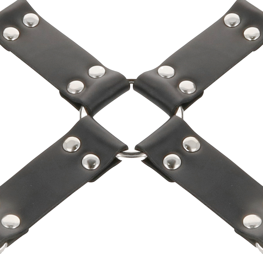 DARKNESS - LEATHER HANDCUFFS FOR FOOT AND HANDS BLACK - 7