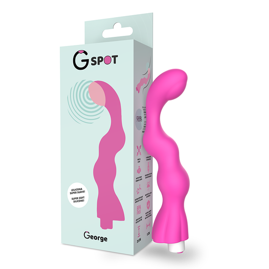 G-SPOT - GEORGE G-SPOT VIBRATOR GUM PINK - 1