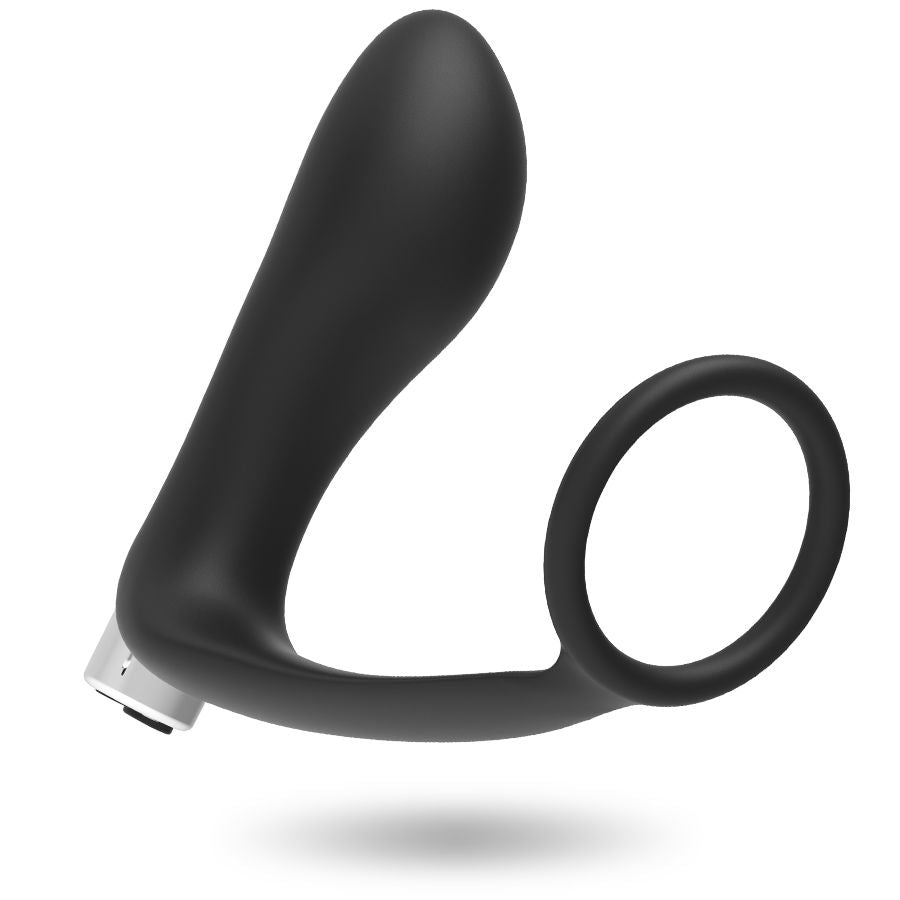 ADDICTED TOYS - RECHARGEABLE PROSTATIC VIBRATOR MODEL 1 - BLACK