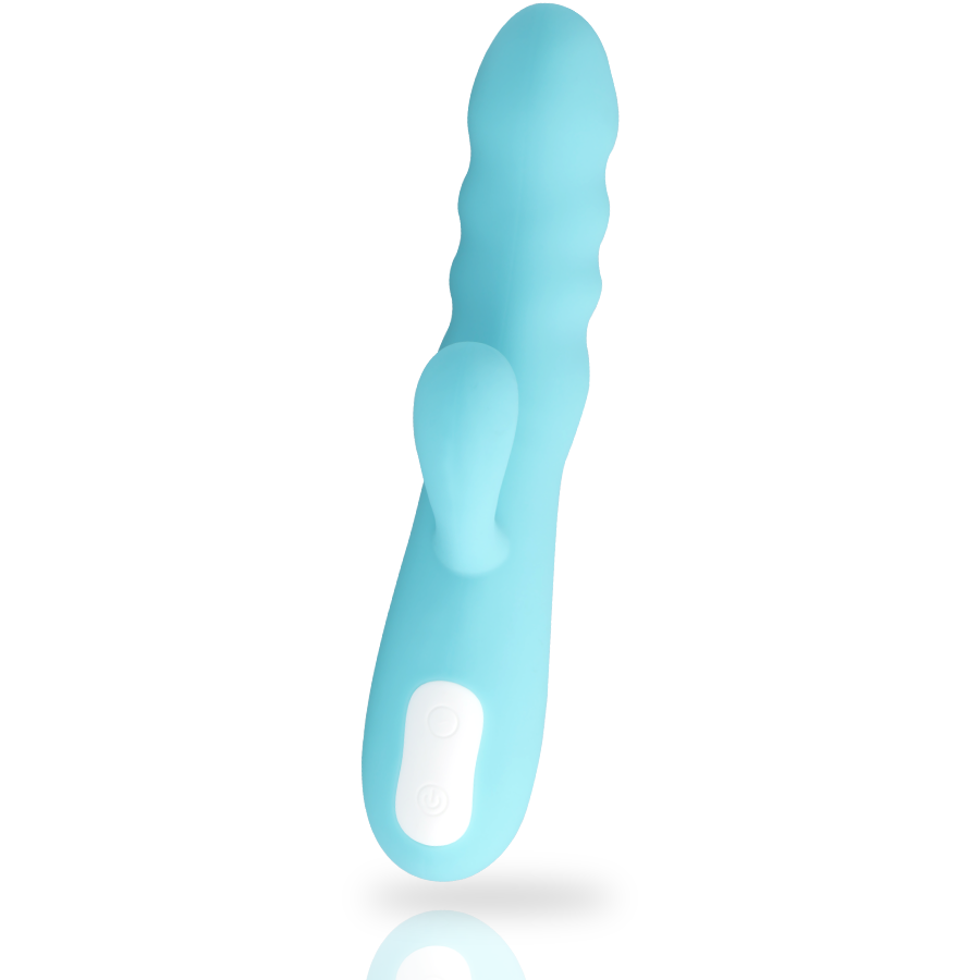 MIA - EIFFEL BLUE TURQUOISE ROTATING VIBRATOR
